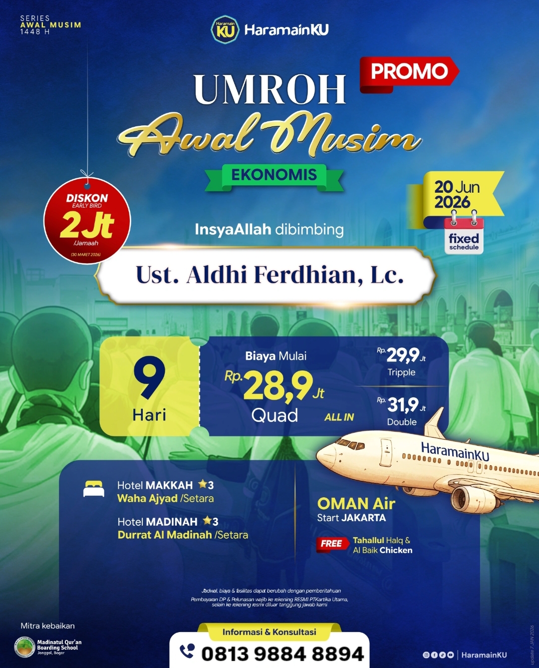 Umroh Awal Musim Ekonomis
